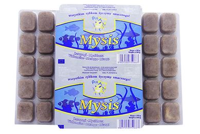 Mysis (lasonogi) - pokarm mrożony dla ryb akwariowych blister 100g