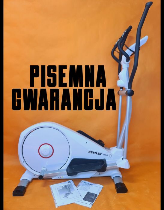 Piękny idealny kettler Vito M orbitrek magnetyczny /gwarancja