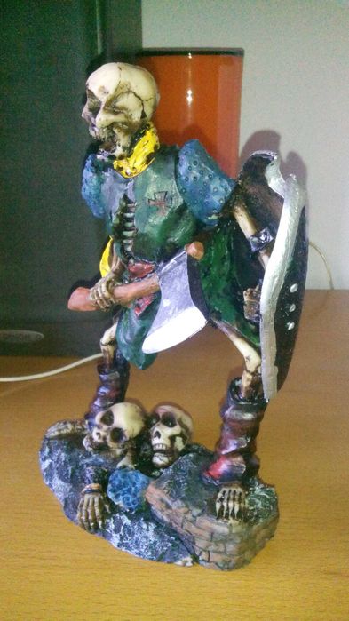 Escultura esqueleto para decoração - Nova