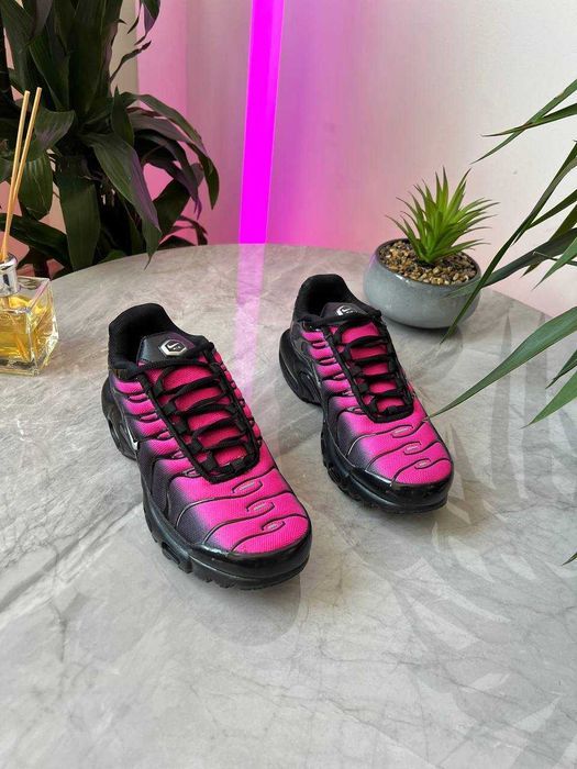 !SALE! Nike Air Max TN Plus Black Pink 36 37 38 39 40 41 найк аир макс