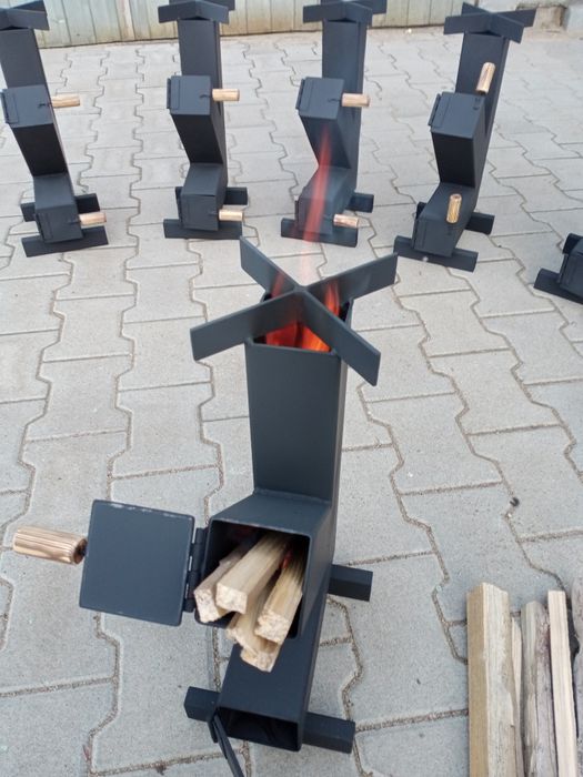 Piec , piecyk rakietowy , koza , grill , kuchenka