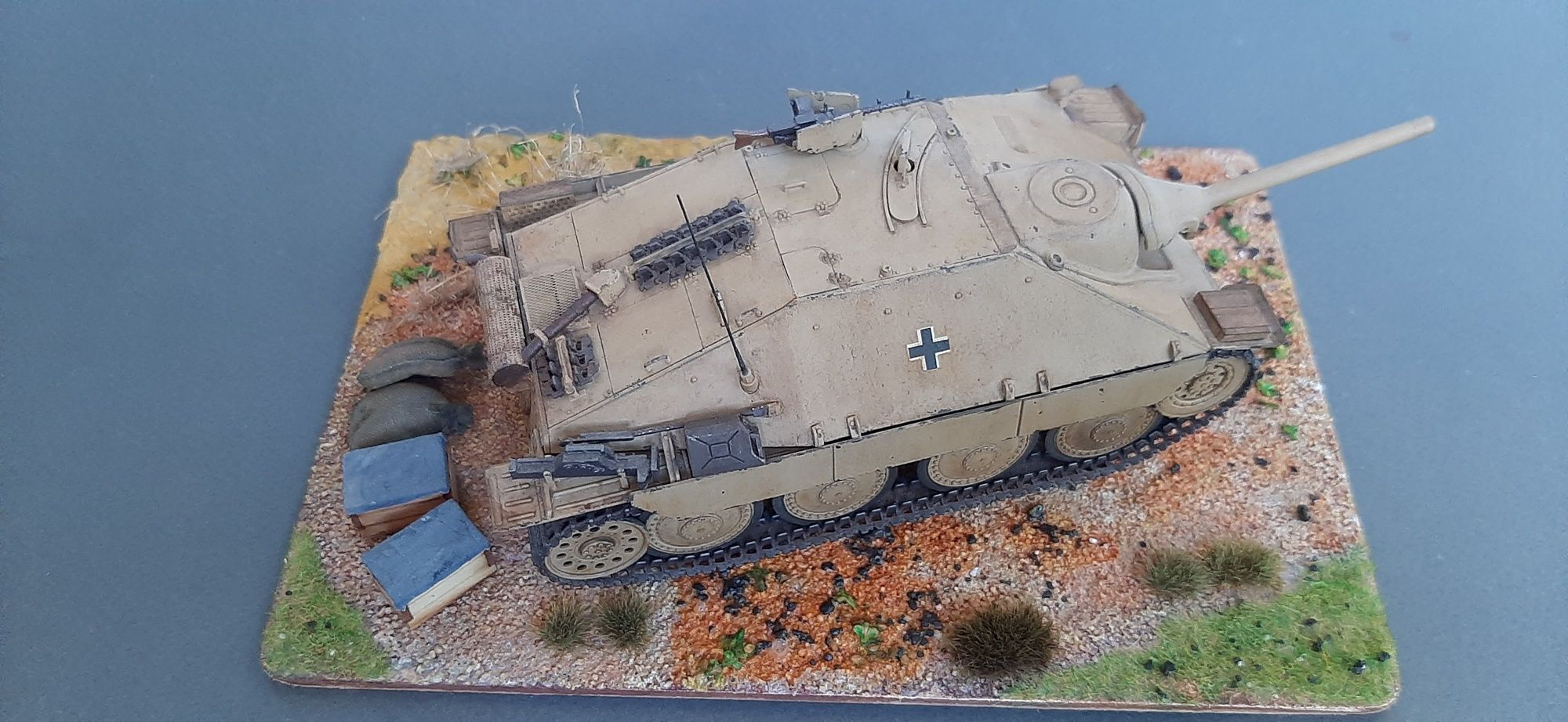Модель немецкой САУ  Hetzer 1/35