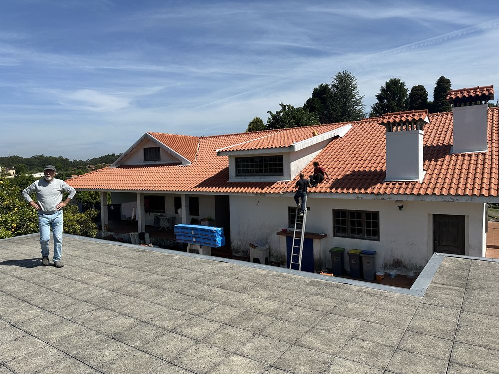 Subtituicao de telhados/coberturas