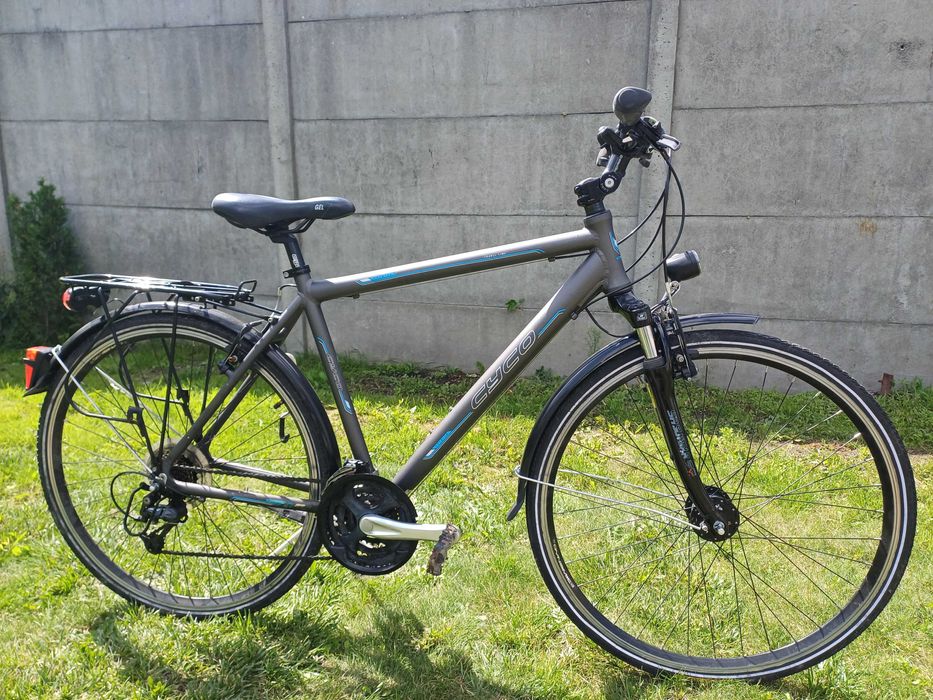 Rower Miejski Trekkingowy Cyco Premium Travel Line Koła 28 Cali Rama53