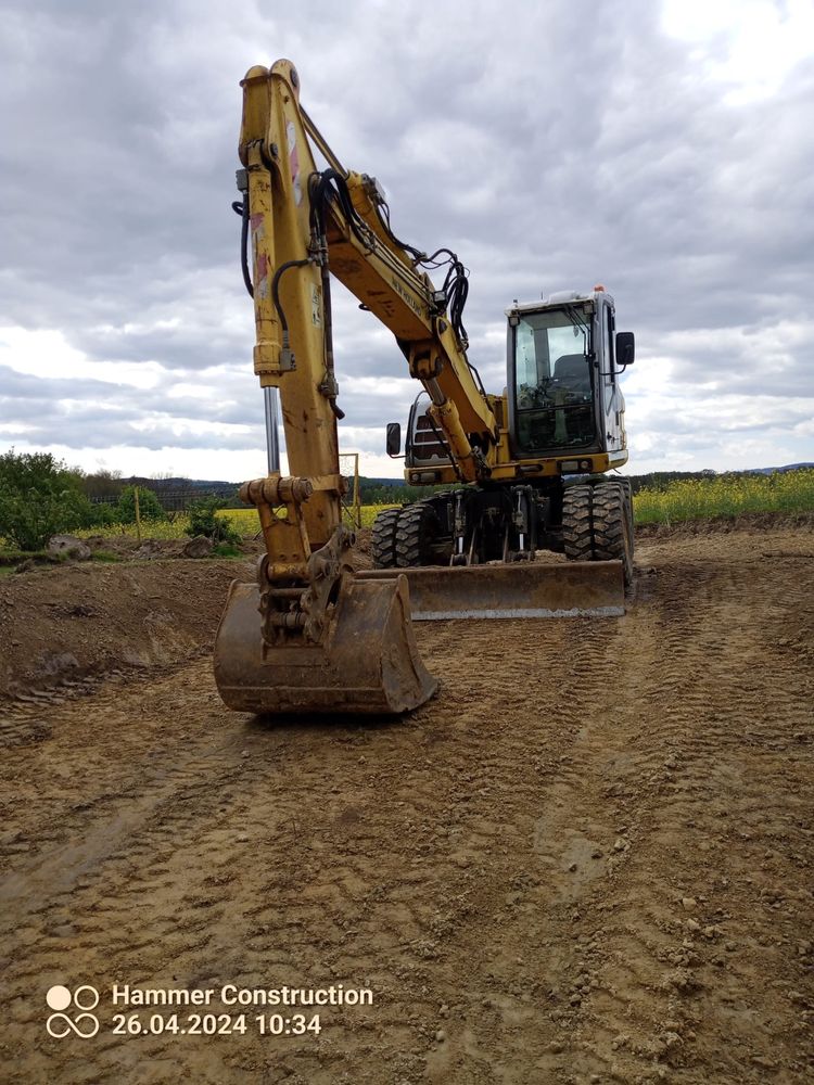 Koparka  Obrotowa, Kołowa, Kołówka New Holland MH 3,6