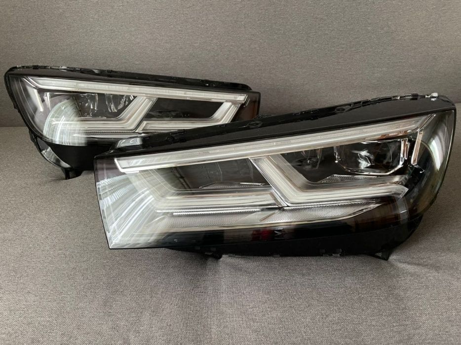 MATRIX Фары Audi Q5 Full LED Ауди Ку5 Фара Фонари Ауди ку 5 Матрица