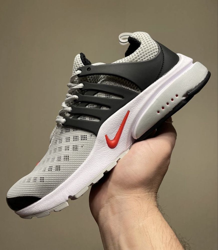 3 КОЛЬОРИ‼️ Чоловічі спортивні Nike Air Presto Grey Black Red найк