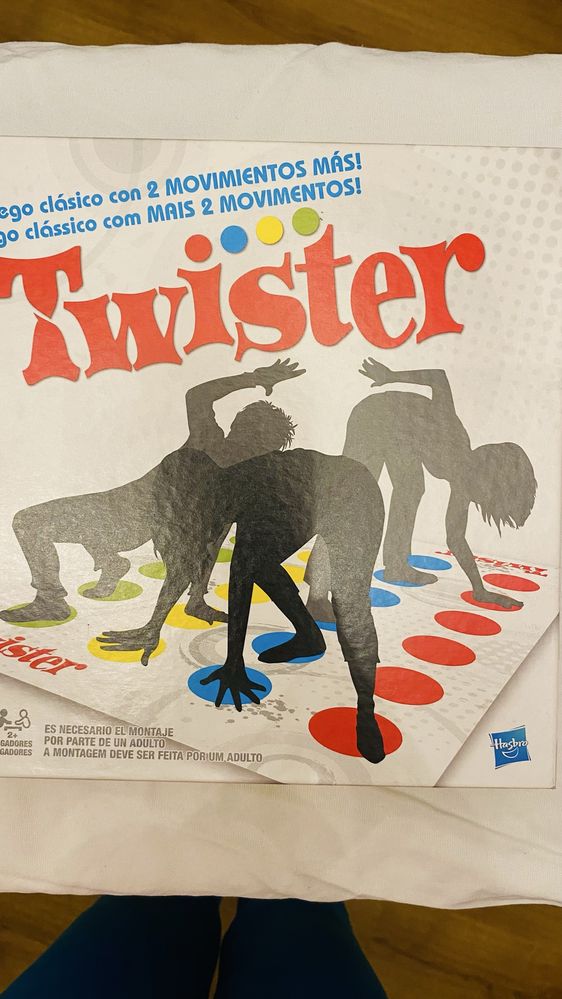 Jogo infantil Twister