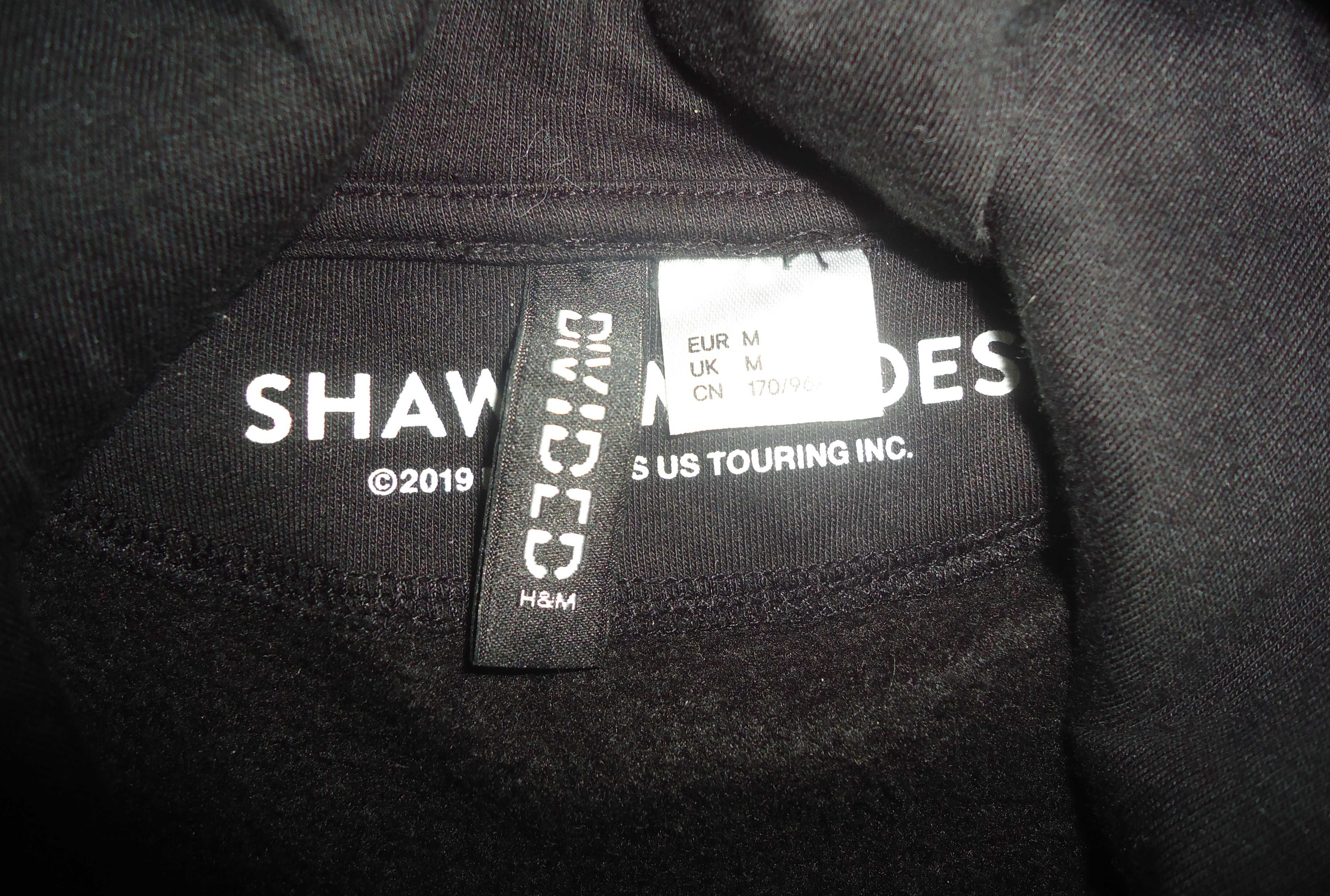 Shawn Mendes Tour H&M Bluza z kapturem czarna Rozmiar M