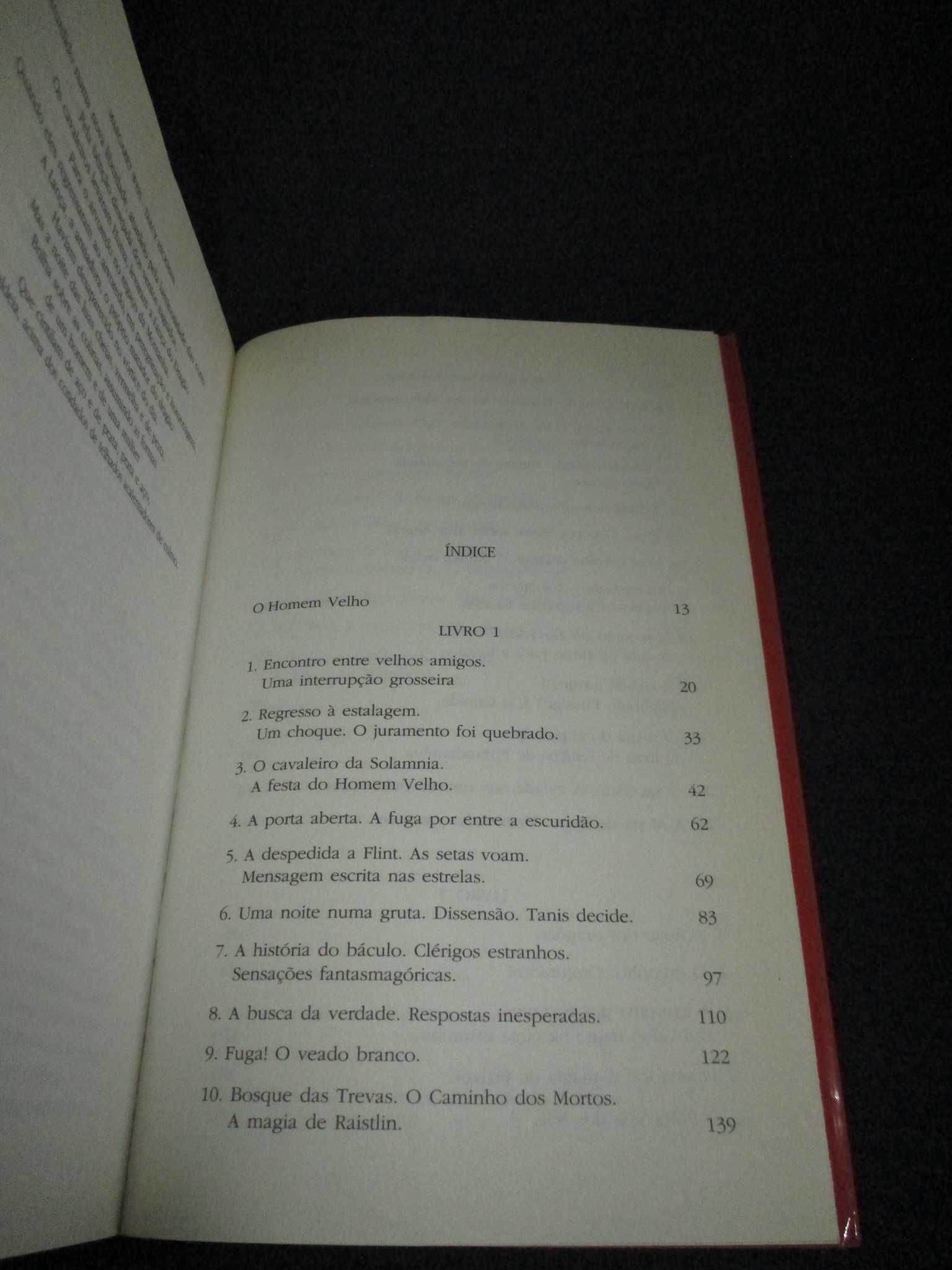 Livro Dragões de um Crepúsculo Outonal Lança do Dragão DragonLance