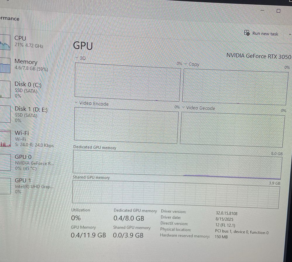 PC Gaming RTX 3050