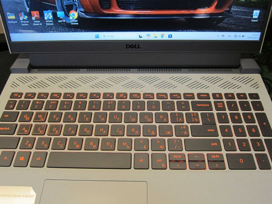 Игровой Dell G 15 /Ryzen 7 5800 4.60gz/Nvidia RTX 3050 Ti/подсветка кл