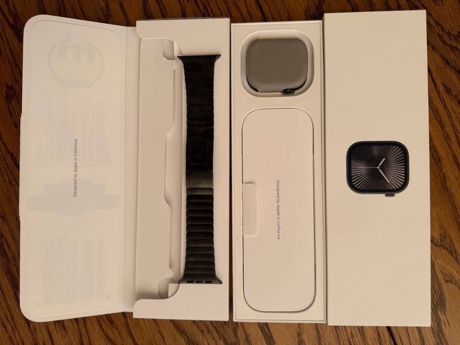 Apple Watch Series 10 GPS + LTE, 46mm Slate Titanium