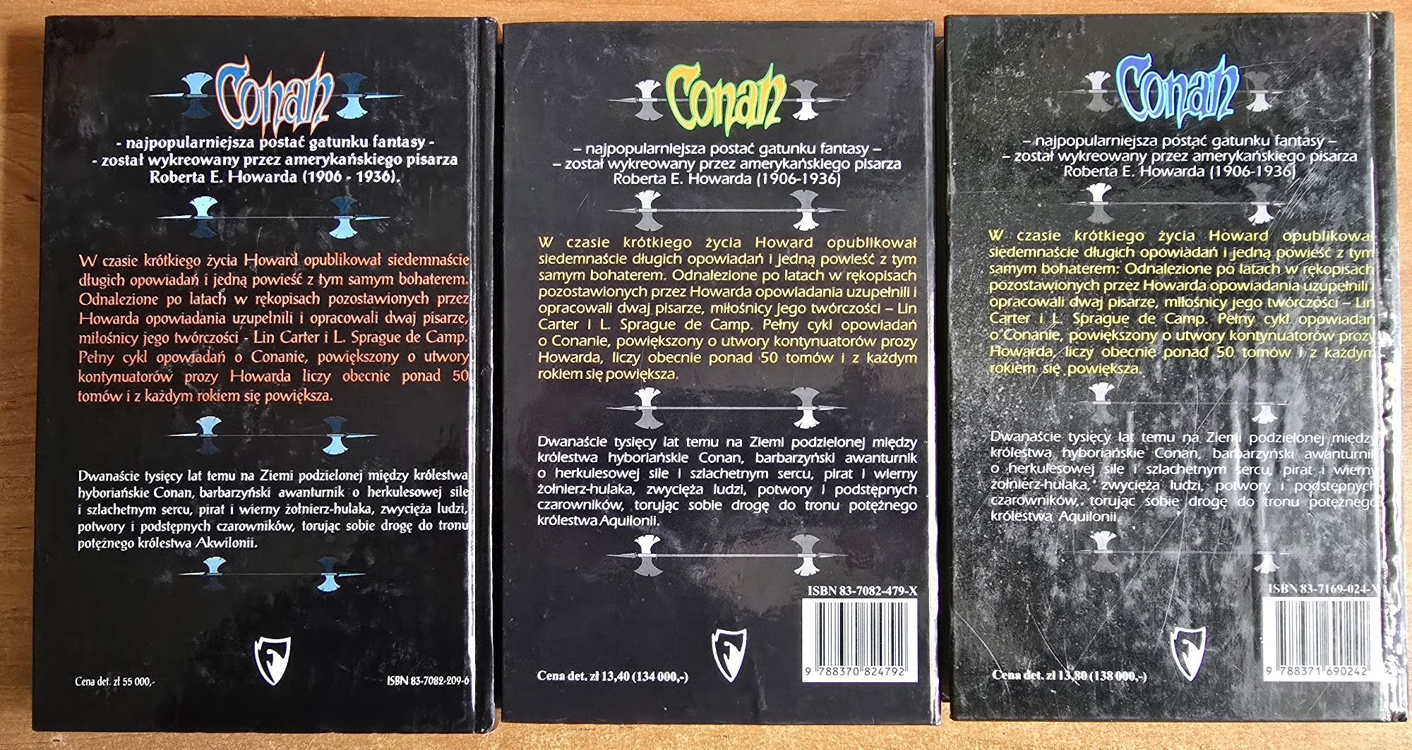 Conan- Buntownik, Prowokator, Wyrzutek - Anderson, Berry, Carpenter