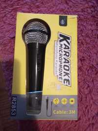 Microfone karaoke novo 3metros