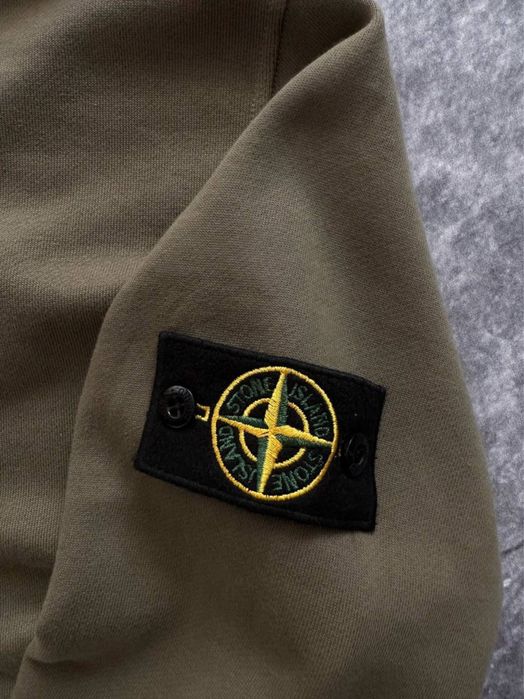 Хакі худі Stone Island чоловіча, нова з бірками