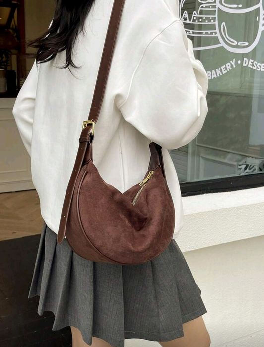 Torebka damska brązowa