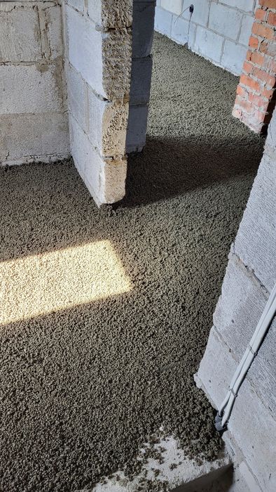 Wylewki Mixokretem Styrobeton granulat steropianowy Posadzki miksokret