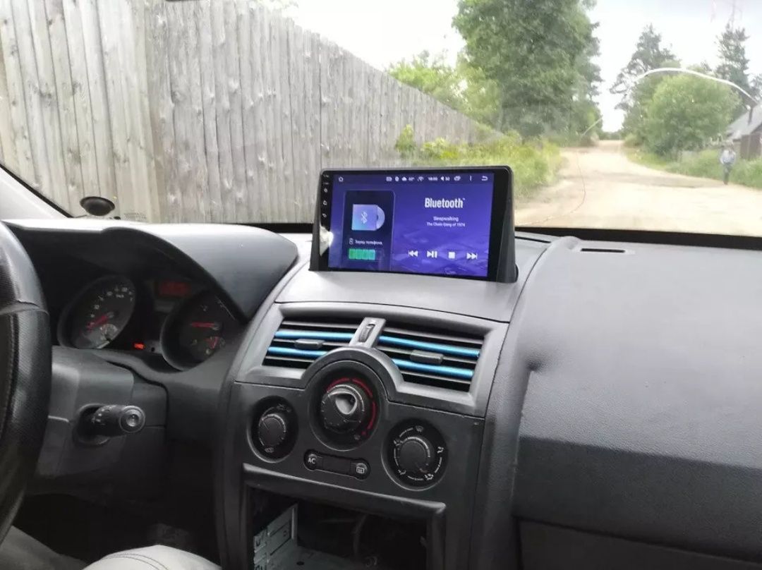 Radio Android 12 com GPS Renault megane 2 (Artigo novo)