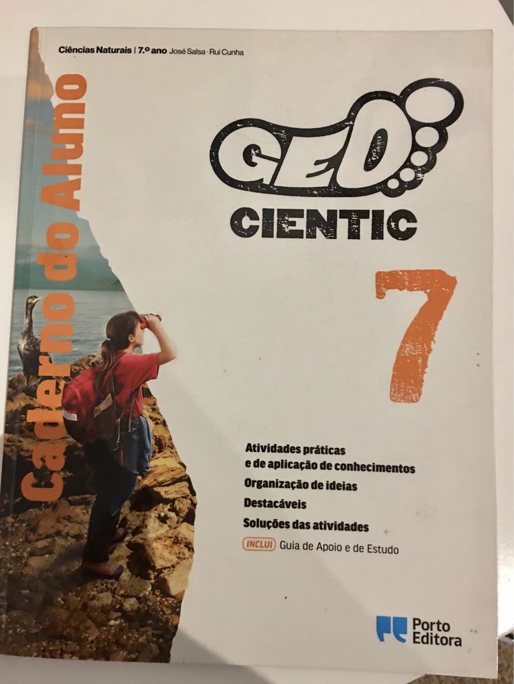 Caderno apoio/atividades Ciências Naturais 7. Ano