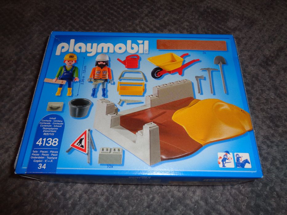 Playmobil Plac Budowy 4138 NOWE