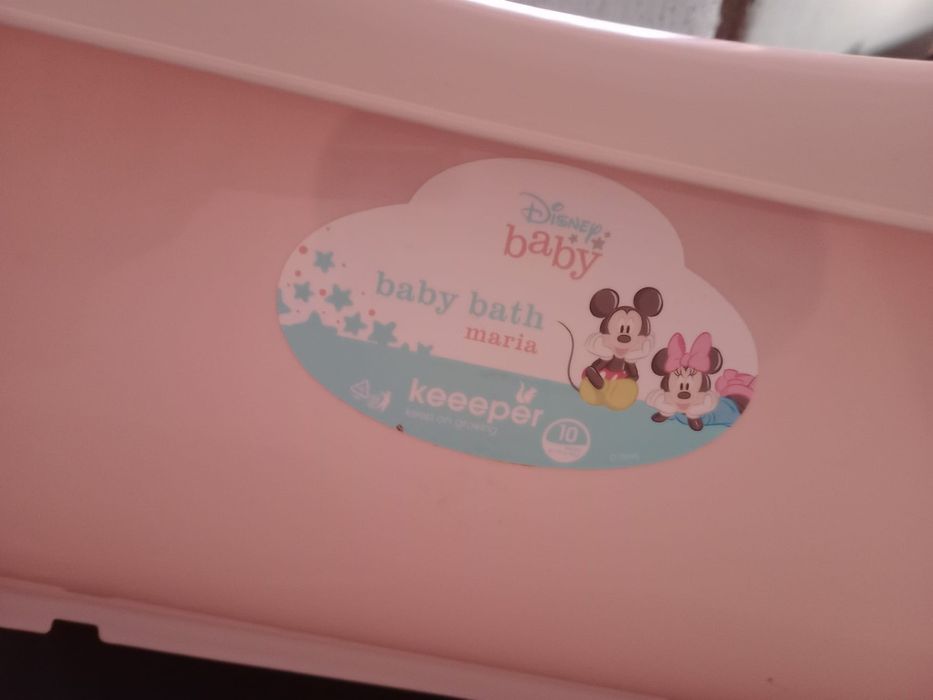 Banheira rosa minnie
