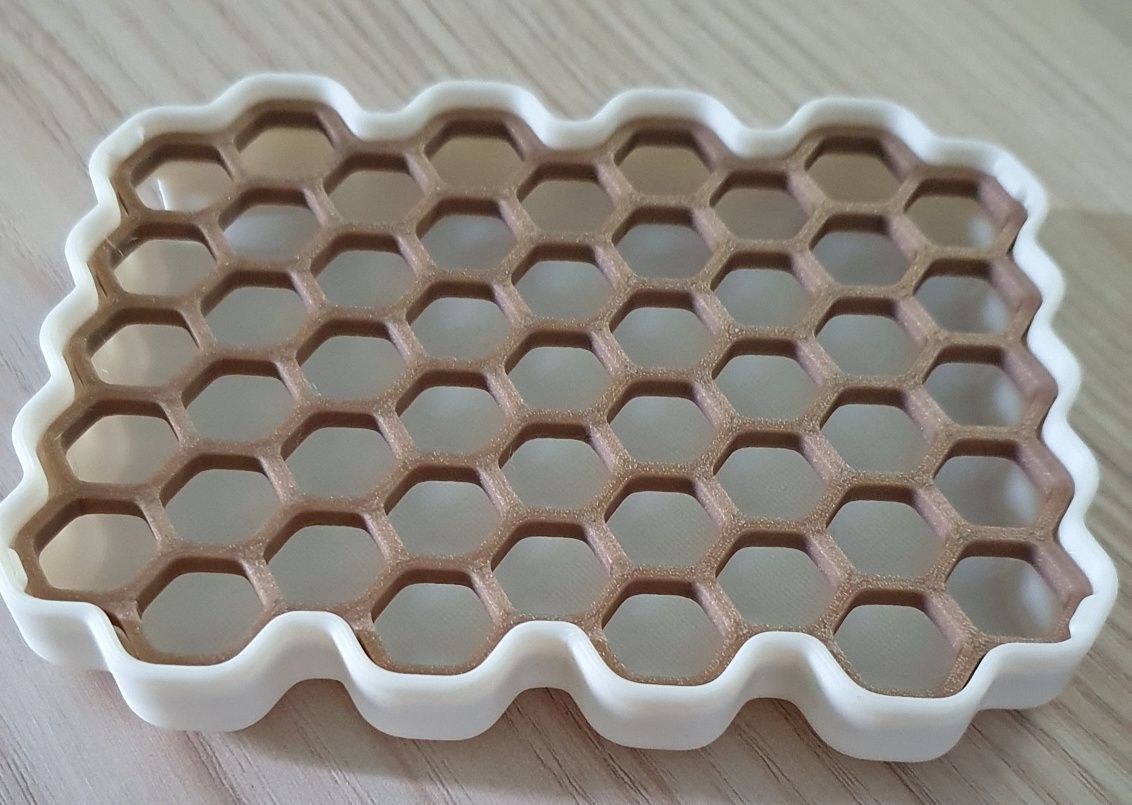 Mydelniczka hexagon druk 3D