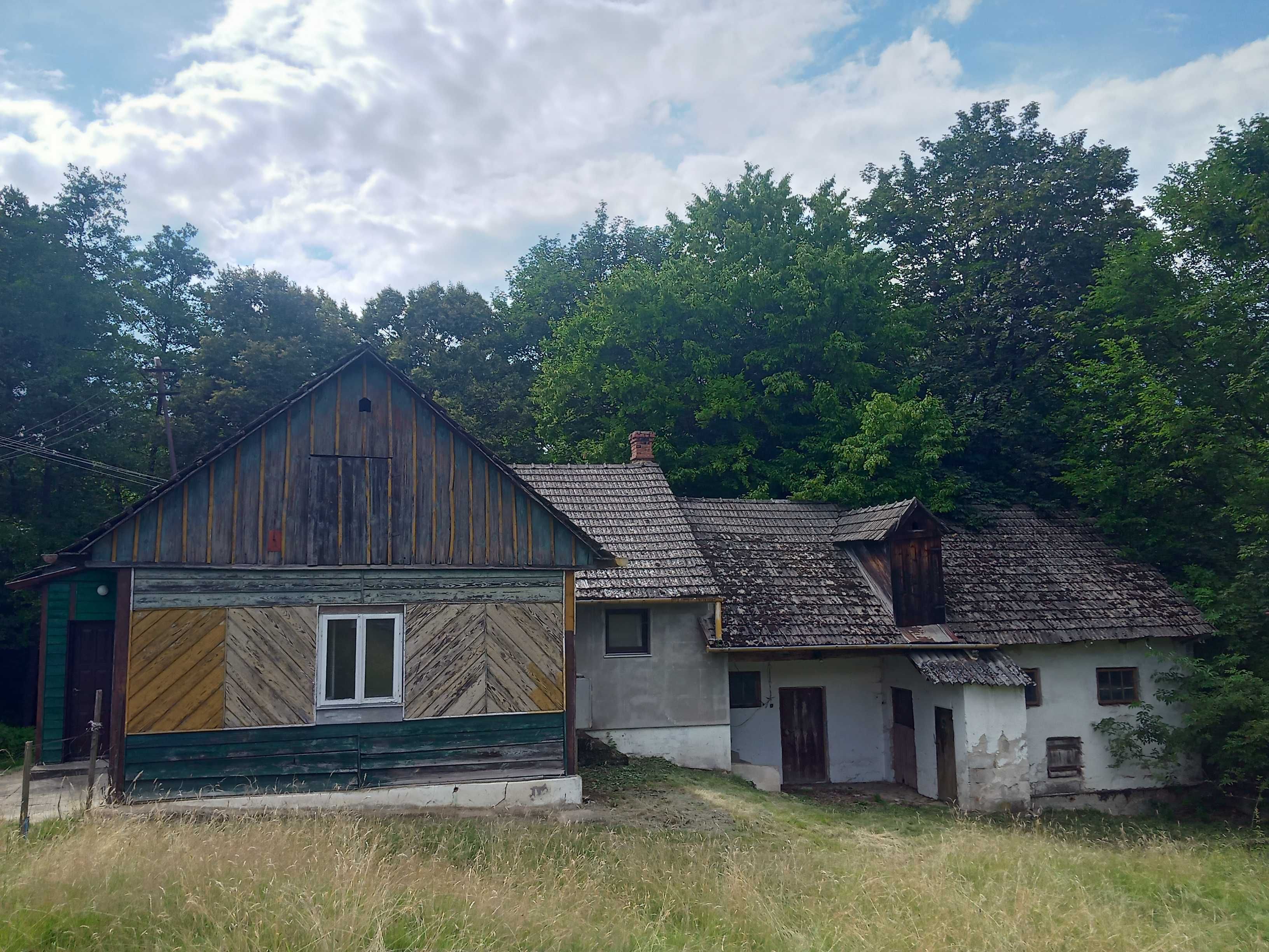 Dom na sprzedaż drewniano-murowany