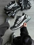 Кросівки OFF-WHITE Be Right Back Grey Black premium