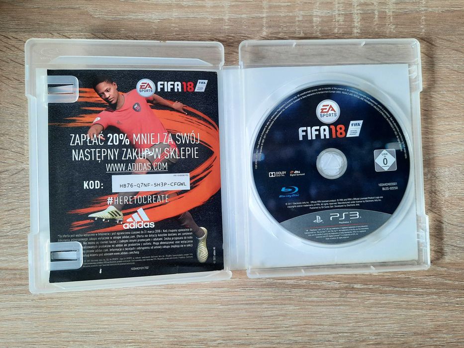Fifa 18 PS3 Polska Wersja (stan 5/6)