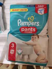 Підгузки-трусики Pampers Pants 3, 72 шт