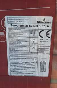 Pustak Porotherm 25 E3 500