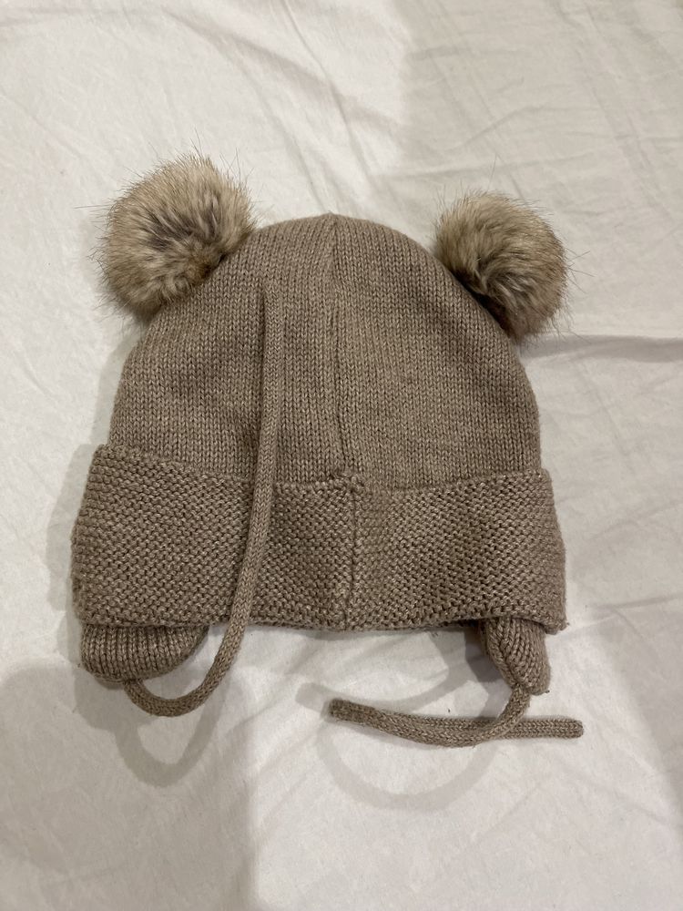 Зимова дитяча шапка з вушками H&M