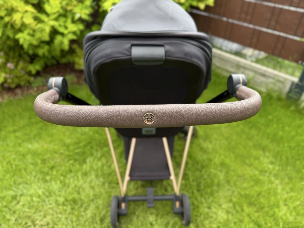 Cybex Mios 3.0 Rose Gold Onyx Black + zestaw akcesoriów!