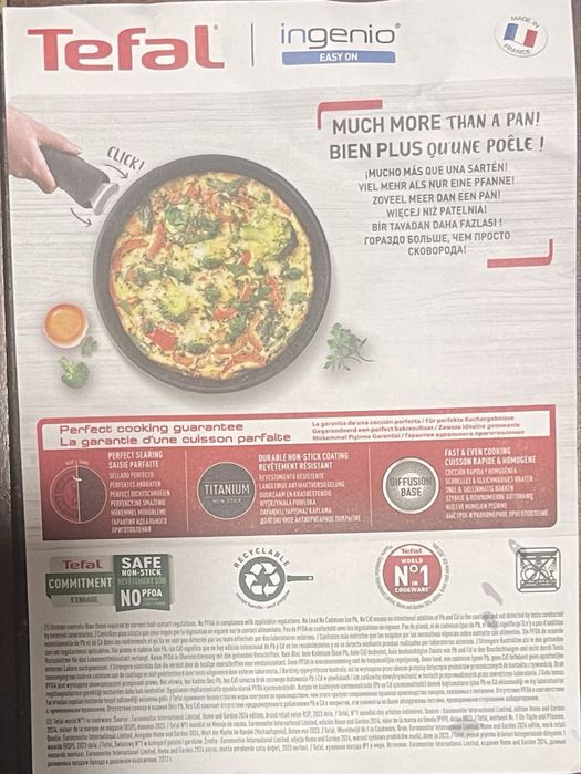 Trem cozinha tefal novo