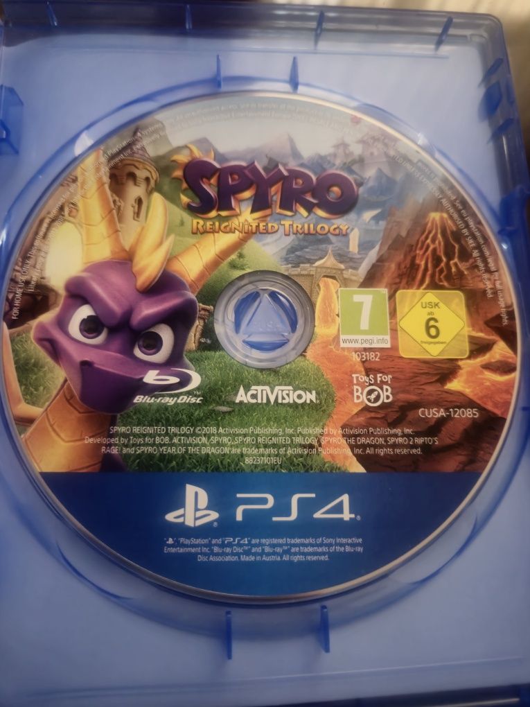Gra ps4 Spyro reignited trilogy