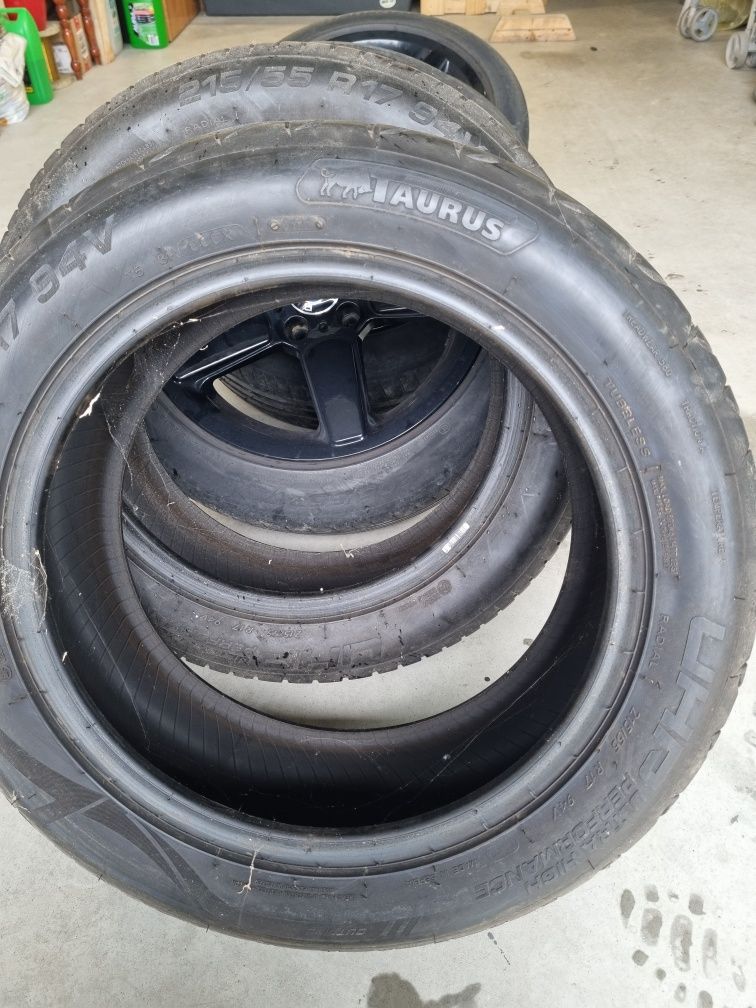 Koła Bmw e39 z oponami 205,55,r17