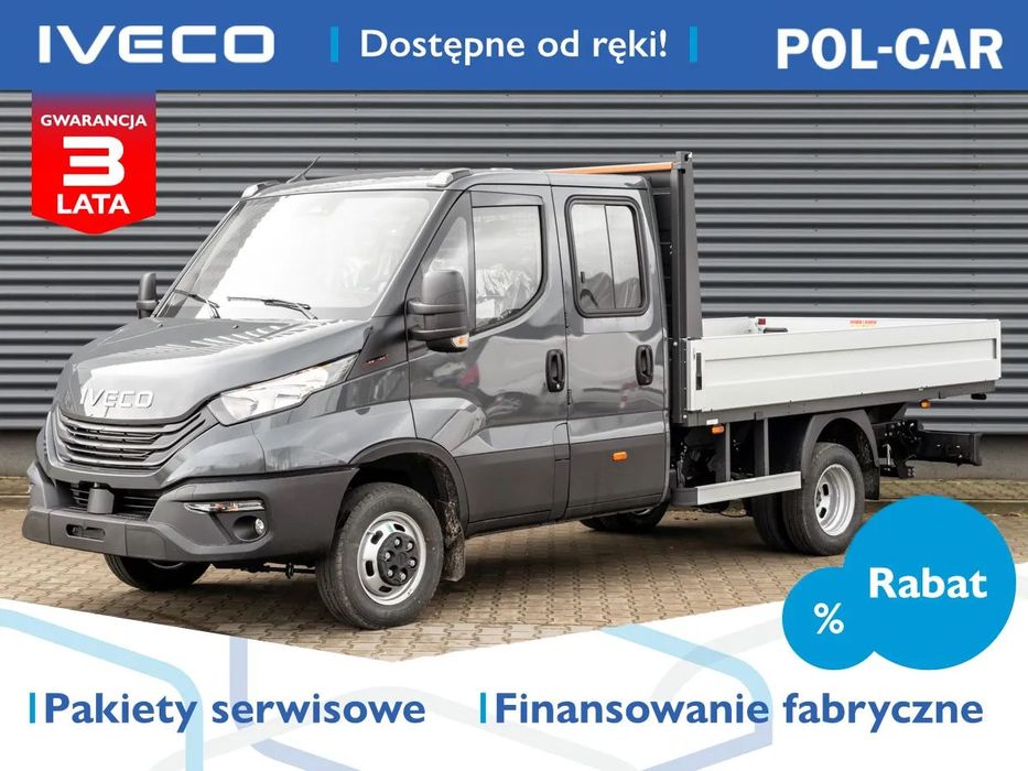 Iveco Daily 35C18HD doka  skrzynia fabryczna | 3 lata gwarancji | finansowanie