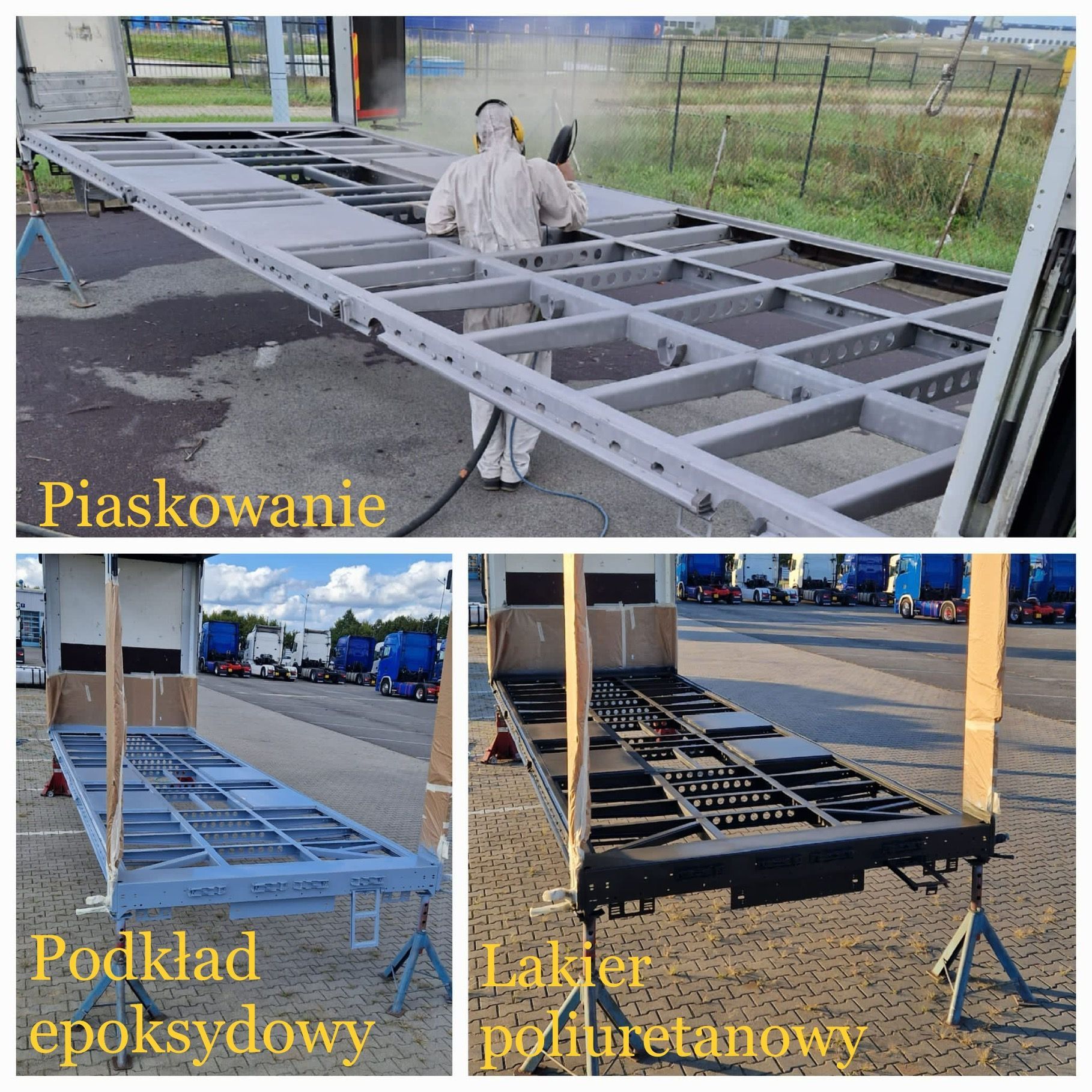 Piaskowanie, sodowanie, szkiełkowanie, oczyszczanie powierzchni