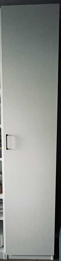 IKEA PAX FORSAND drzwi białe z zawiasami i uchwytem 50x229 cm