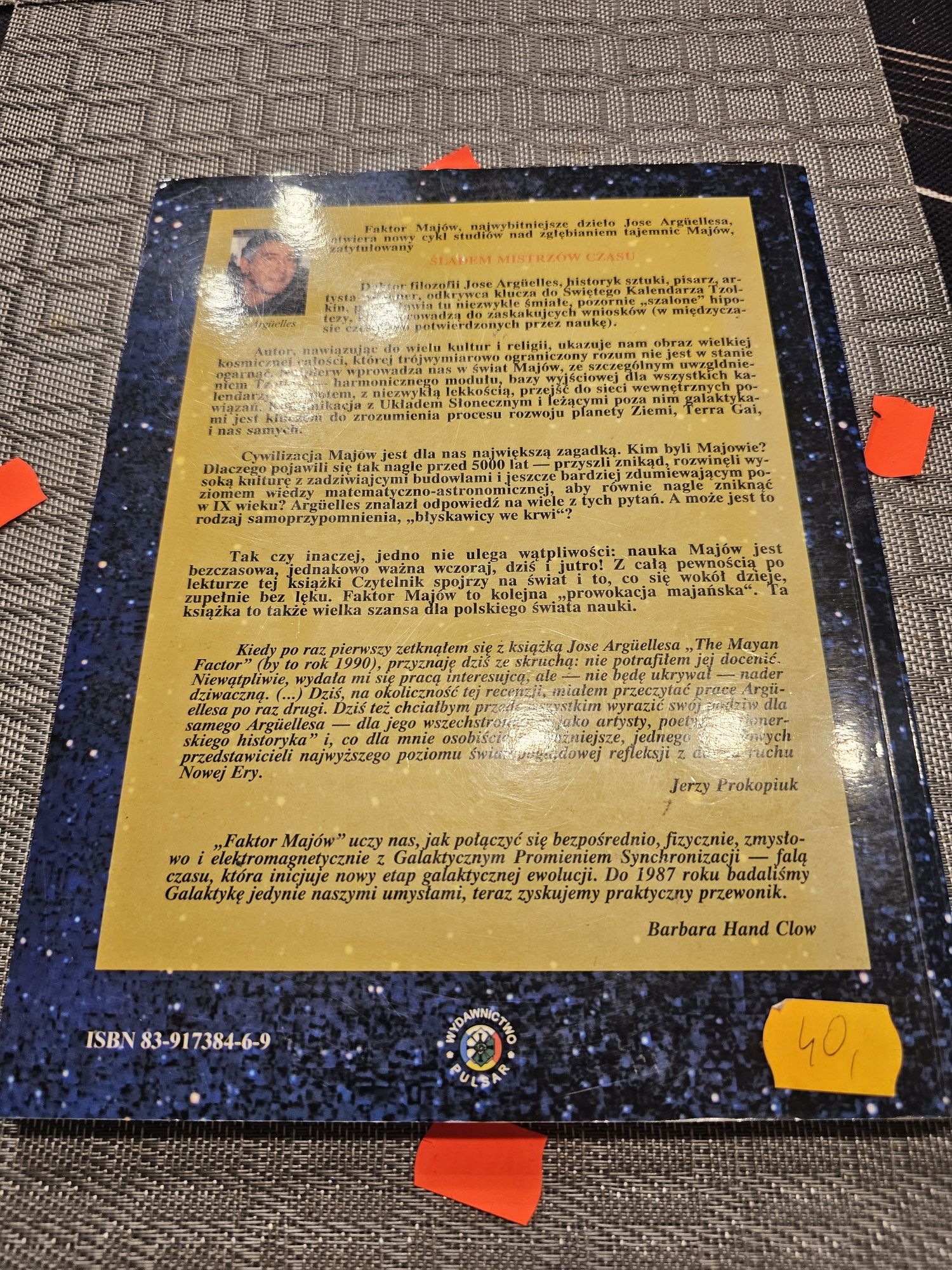 Książka faktor majów ścieżka poza technologię José argüelles