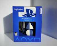 Playstation Mug and Socks (Caneca + Meias) Novo/Selado