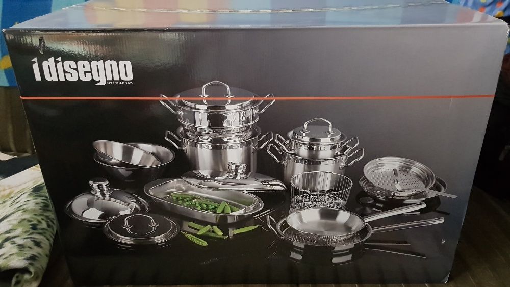 Nowy zestaw garnków Philipiak - najnowszy model z metalowymi uchwytami