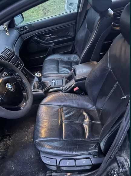 BMW E39 Biarritzblau Fjordgrau-metalic M52 2.5 2.8/ Na części