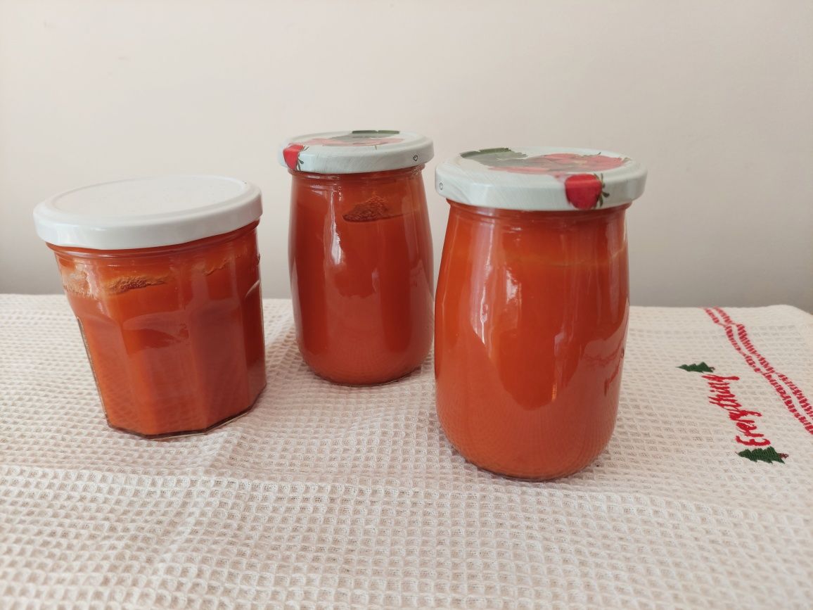3 x dżem z ekologicznych owoców róży 300ml z miodem od pszczelarza