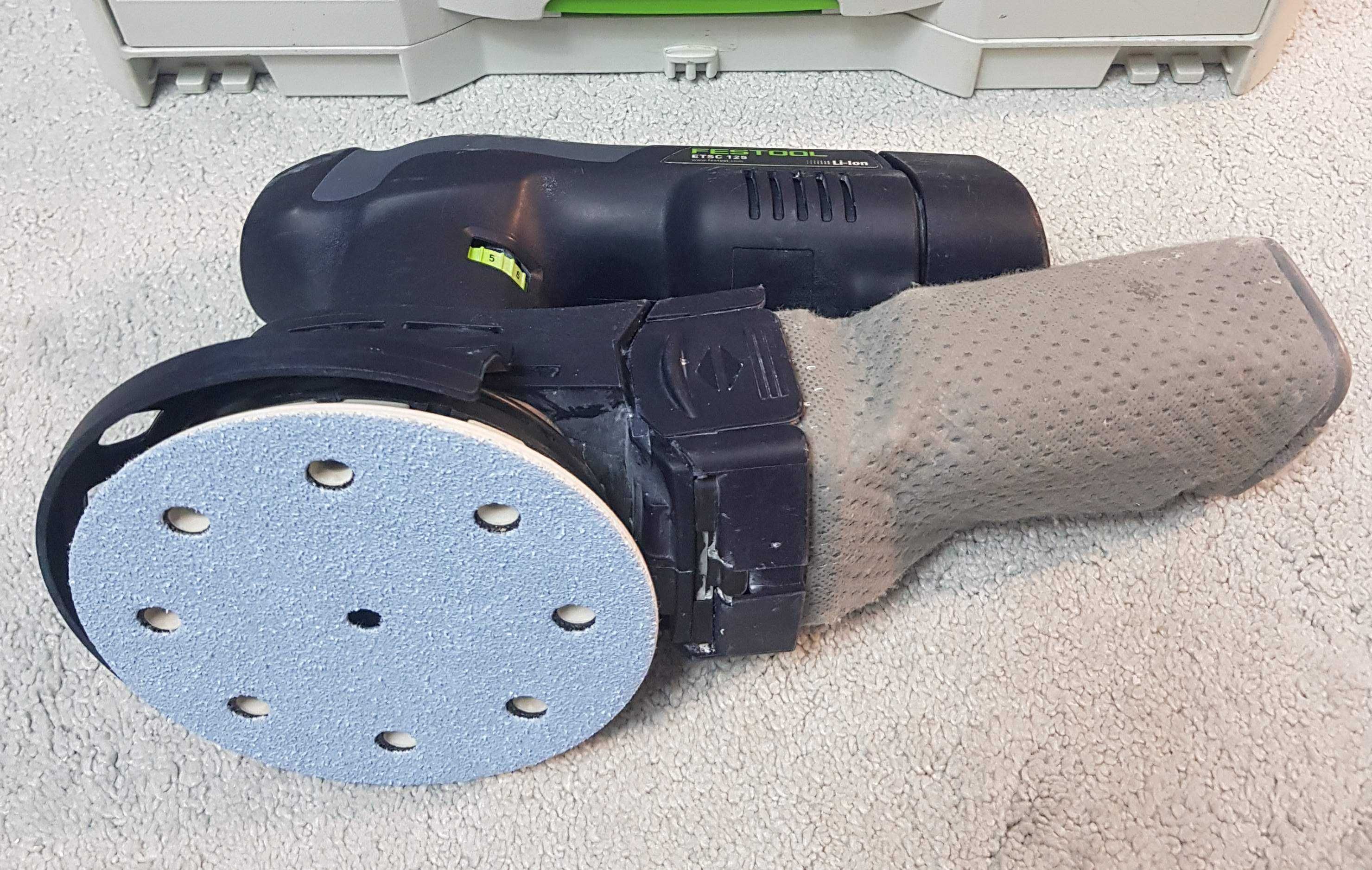 Zestaw Festool ETSC 125 Li 3,1 Set + osprzęt