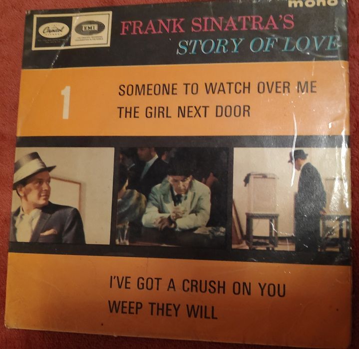 3 discos (Sinatra, Lally Stott e Orlando)