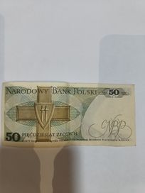 Banknot 50 zł/ 9 Maja 1975 rok /Seria BA