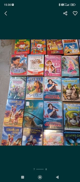 Płyty DVD filmy dla dzieci