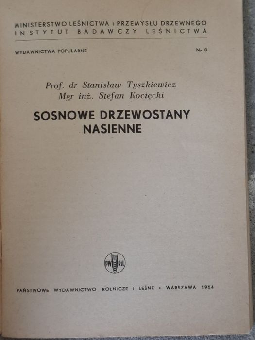 Sosnowe drzewostany nasienne